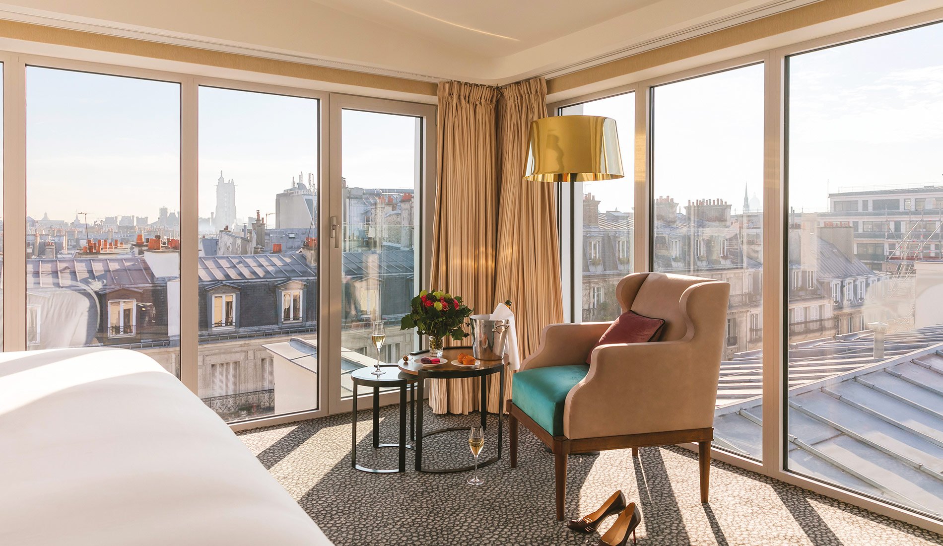 Hôtel de luxe - Maison Albar Hotels Le Pont-Neuf - 5 étoiles - chambre avec vue panoramique